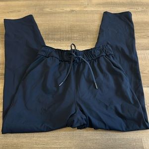 Blue Lululemon navy pants with pockets